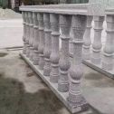 鞍山 芝麻白圆形光面花瓶柱，栏杆