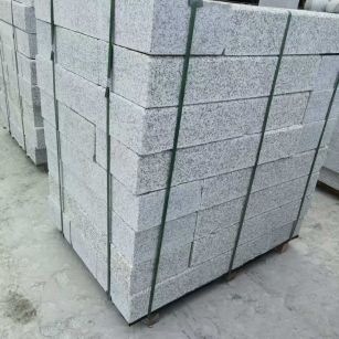 鞍山 芙蓉白火烧两面路沿石