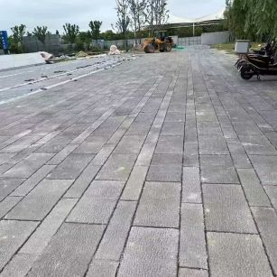 鞍山仿古石铺装效果