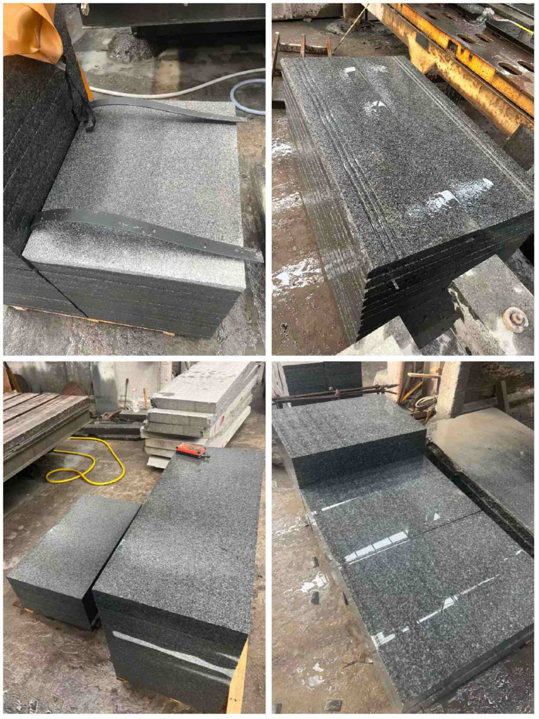 鞍山 芝麻黑地铺石材