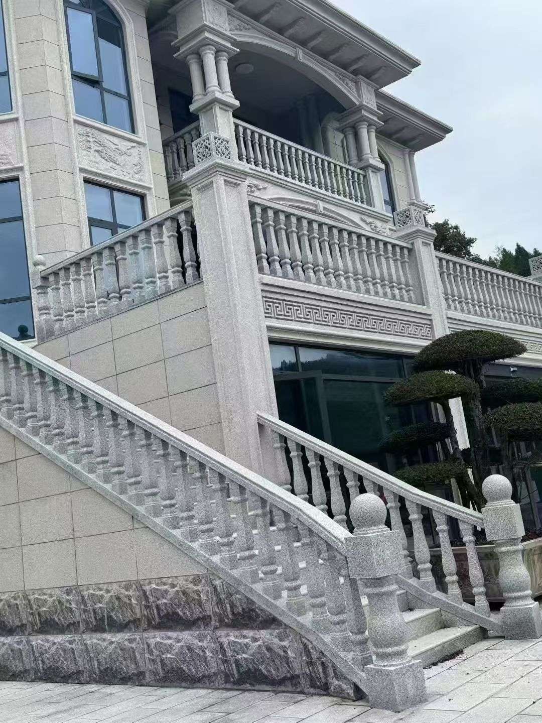 鞍山 芝麻白别墅，栏杆