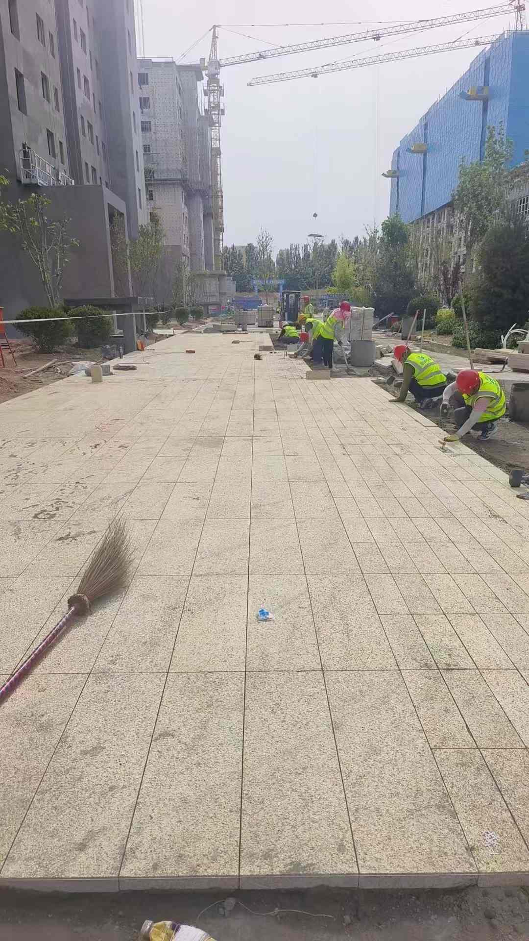 鞍山黄金麻荔枝面地铺案例