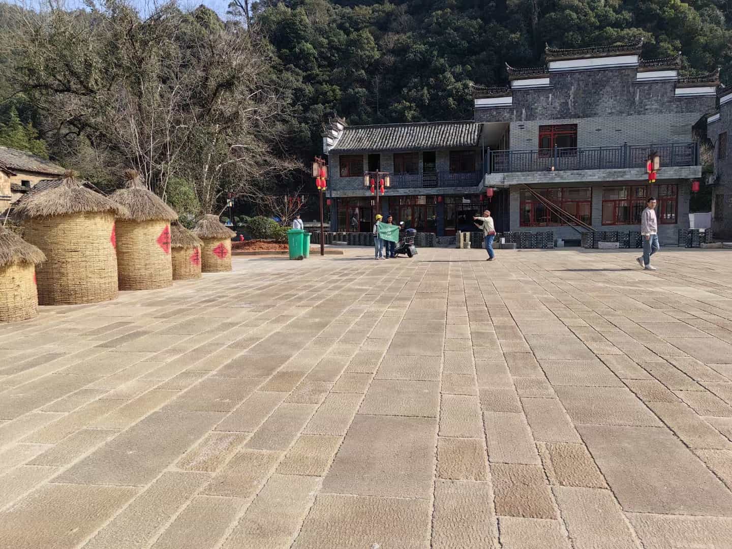 鞍山仿古石铺装效果