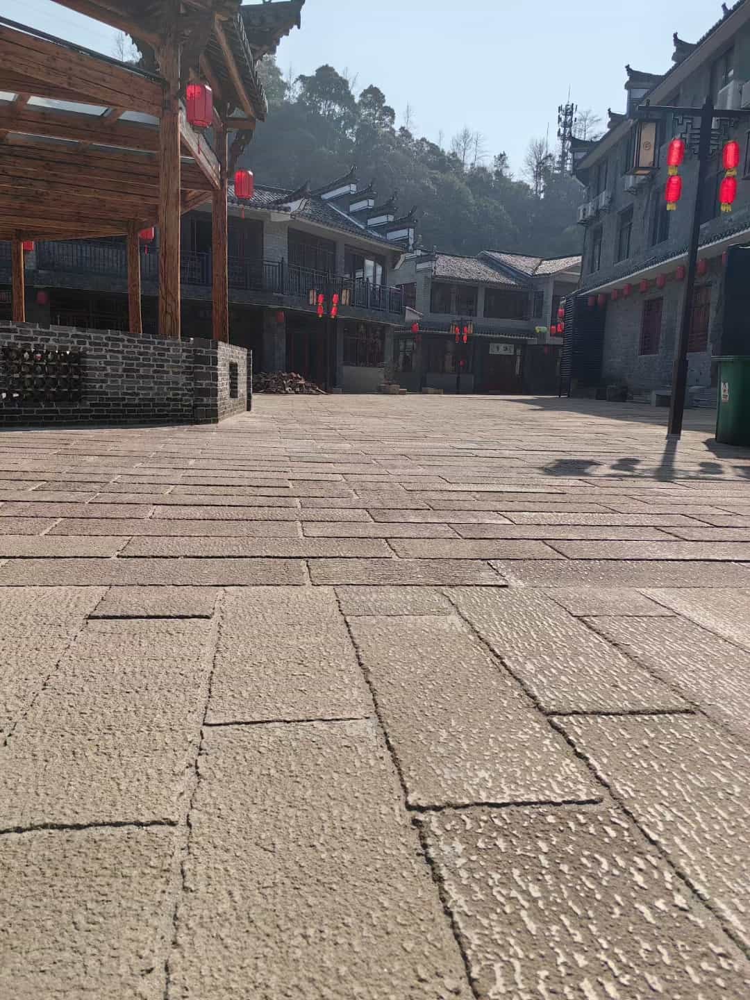 鞍山仿古石铺装效果