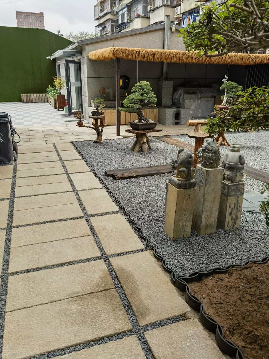 鞍山仿古石铺装效果