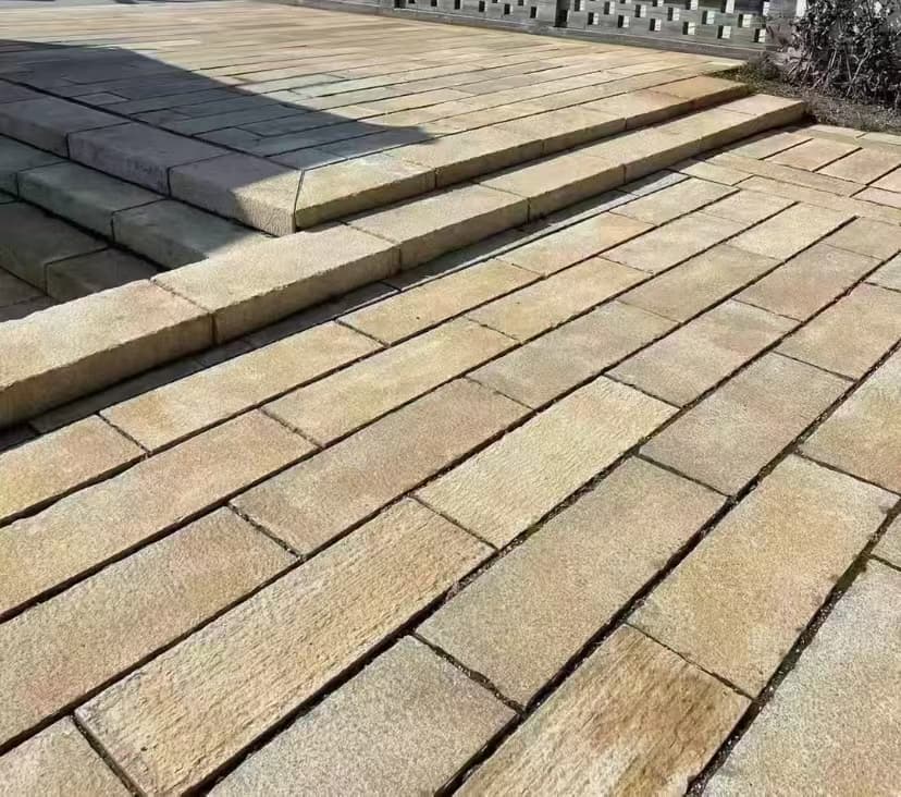 鞍山仿古石铺装效果