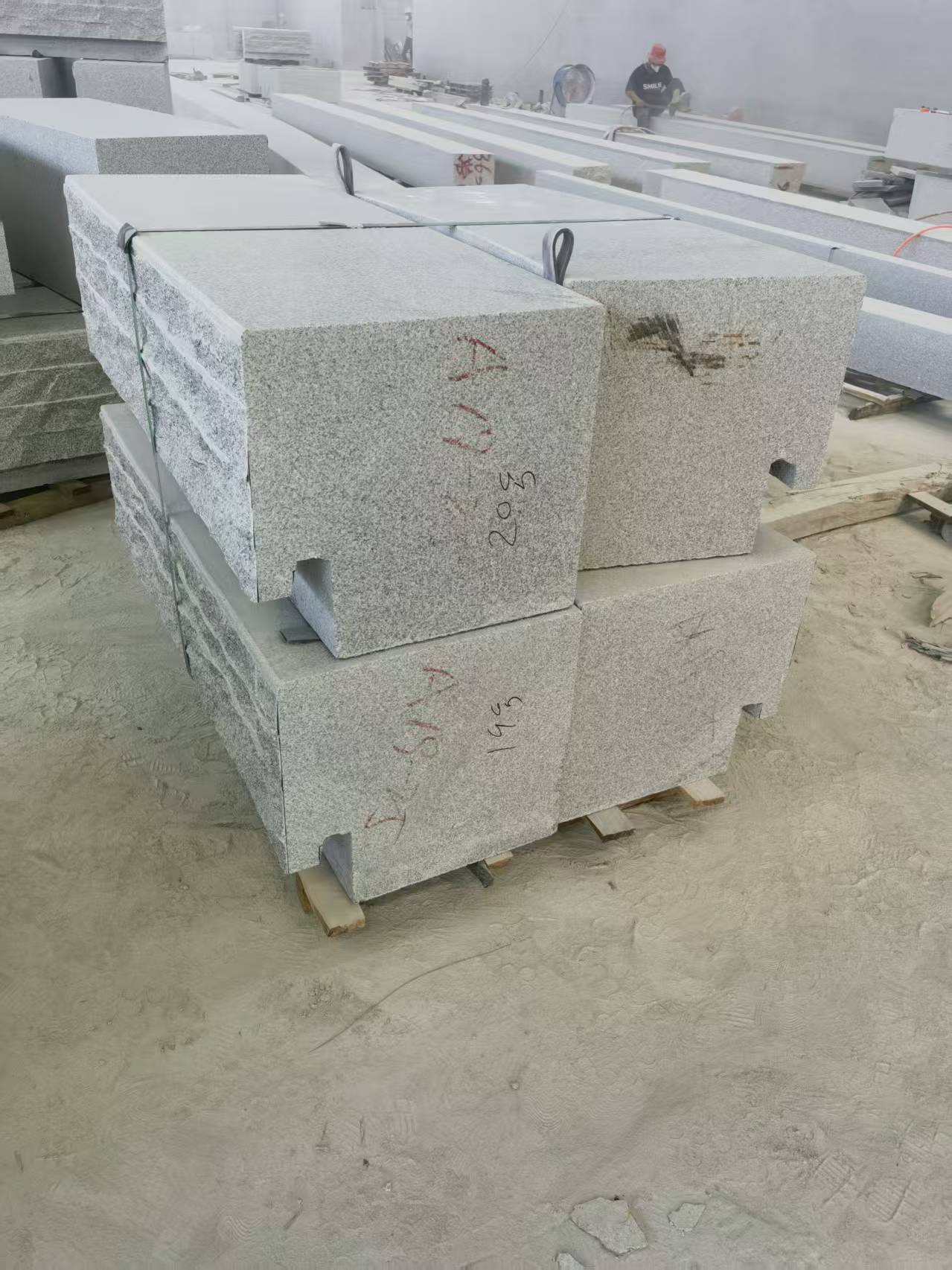 鞍山 整石坐凳打包