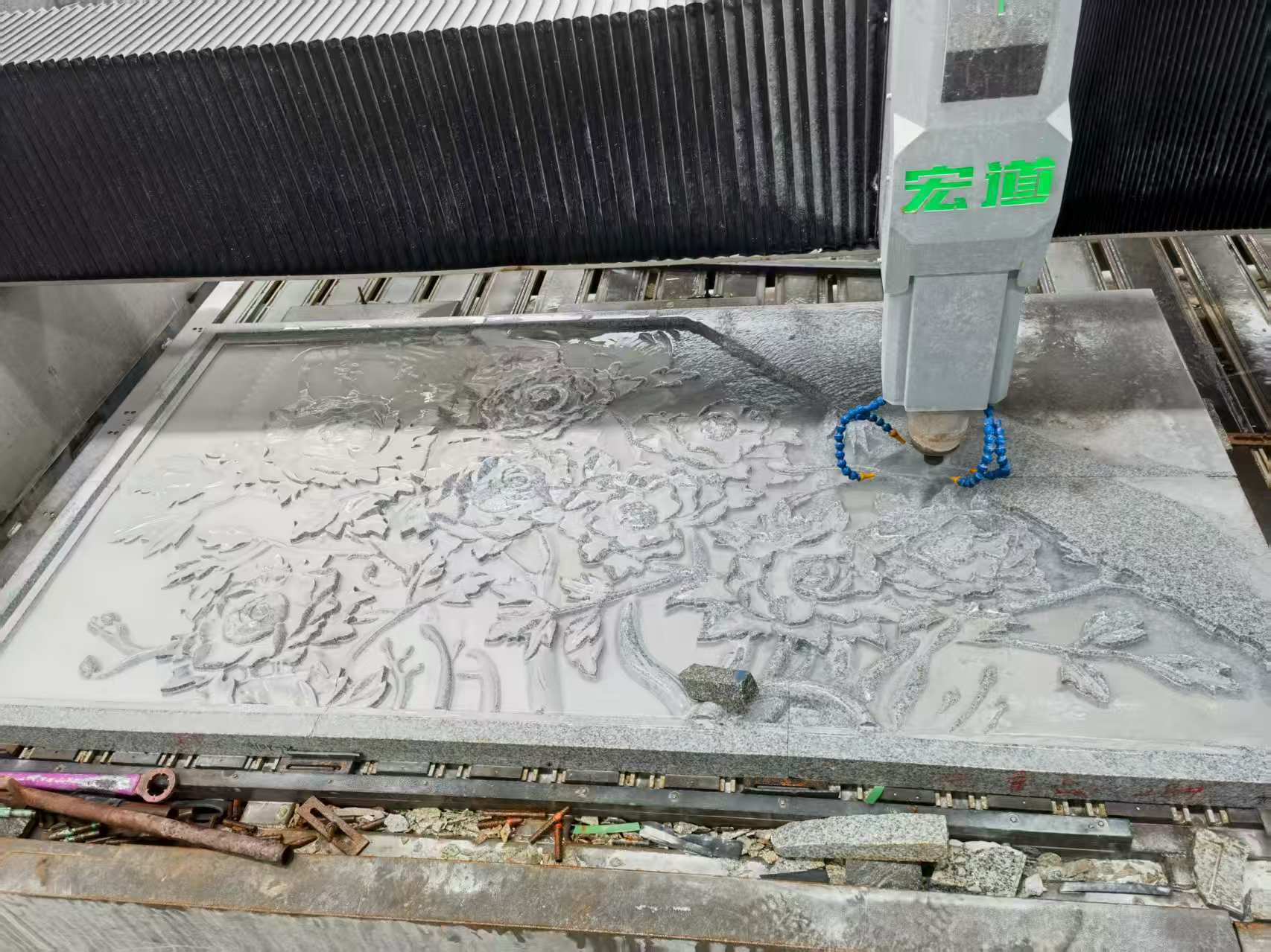 鞍山 别墅墙面石材雕刻